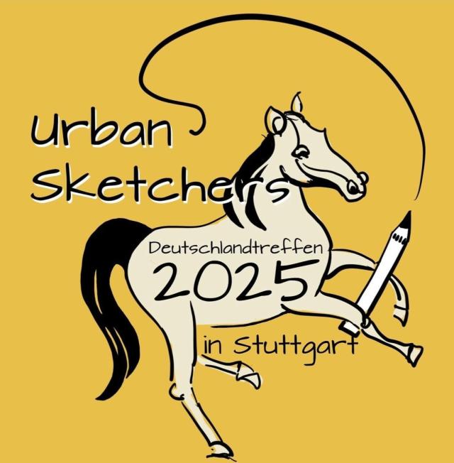 Urban Sketchers Deutschlandtreffen flyer