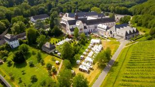 Schloss Lembeck bird perspective